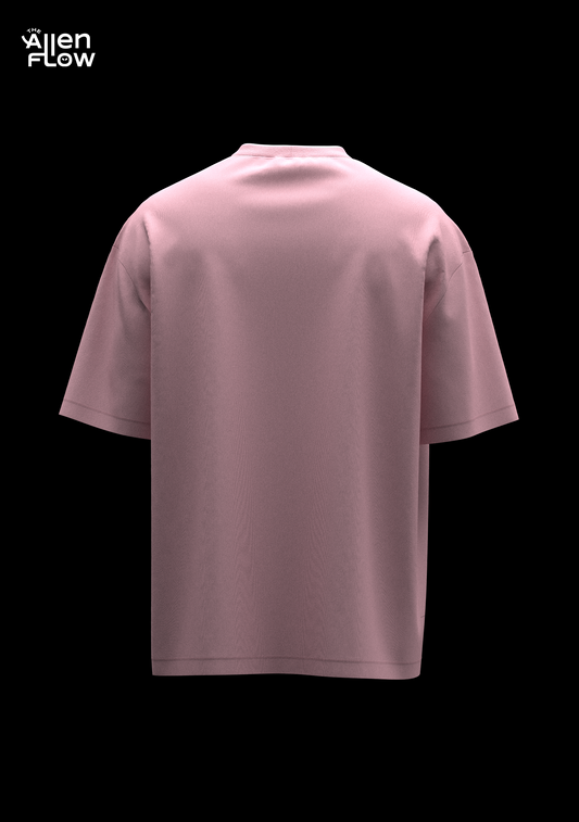 Heart β€οΈ Oversized Pink T-shirt (unisex)