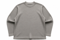 Nickel Grey  Waffleknit - Full sleeve
