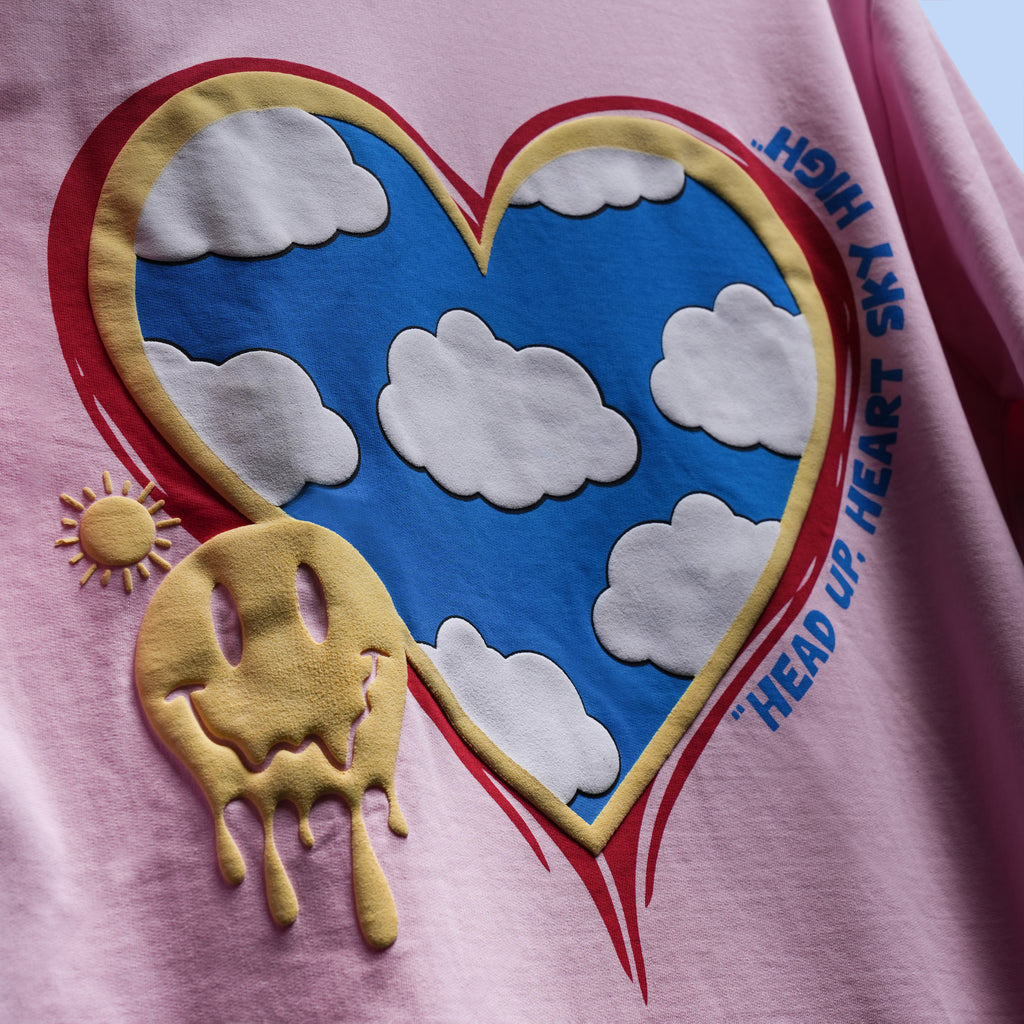 AF - Heart ❤️ Oversized Pink T-shirt (unisex)