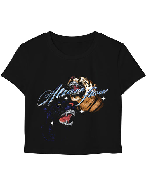 Black Baby Tee Front Design
