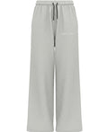 Grey Cotton Joggers Front Design